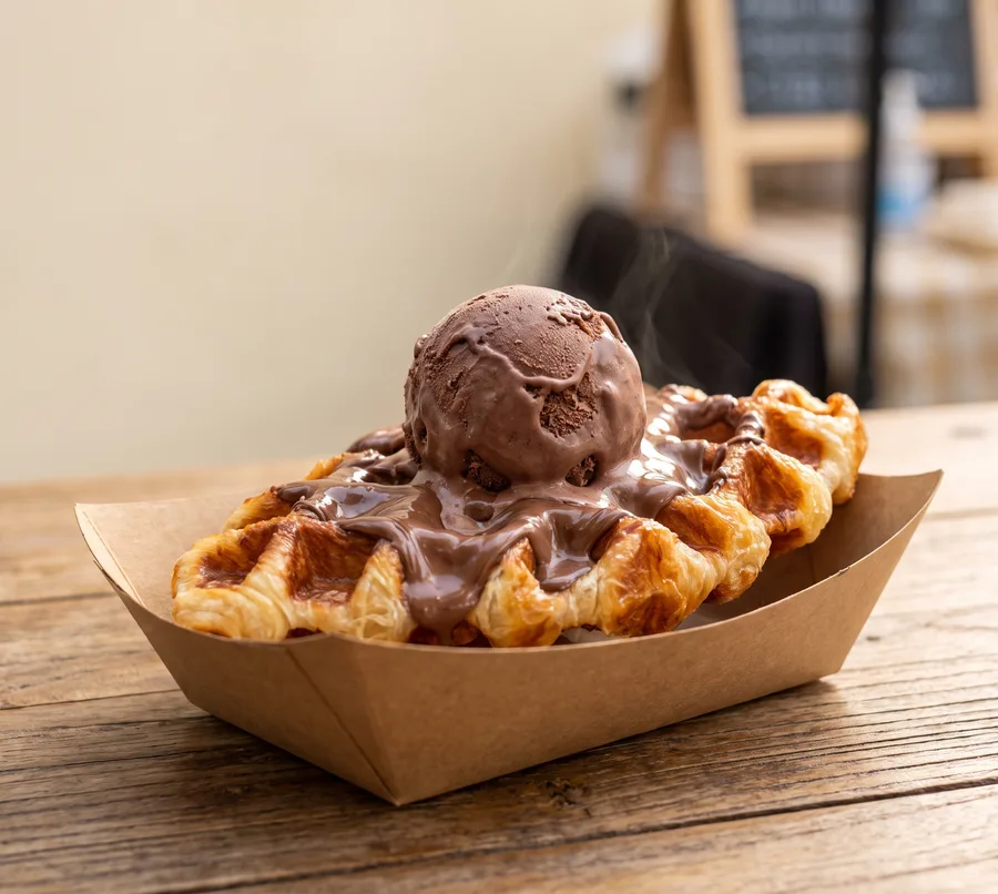 Croffle Le Gourmand, chocolat